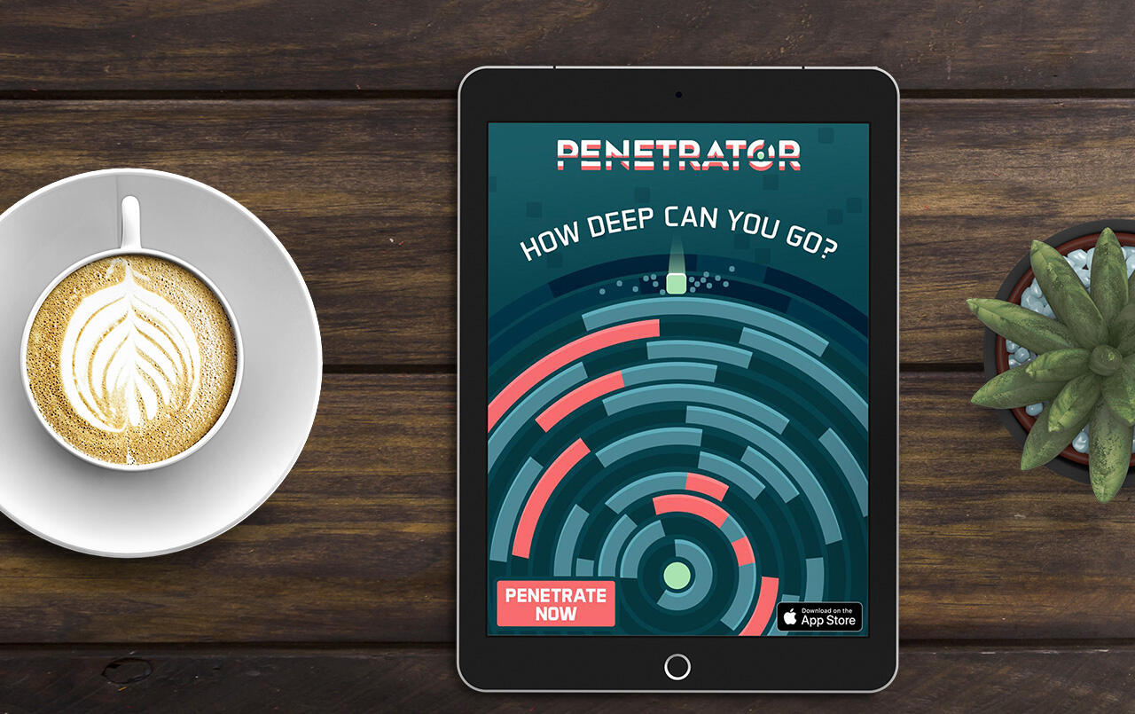 Penetrator hypercasual game store screenshot
