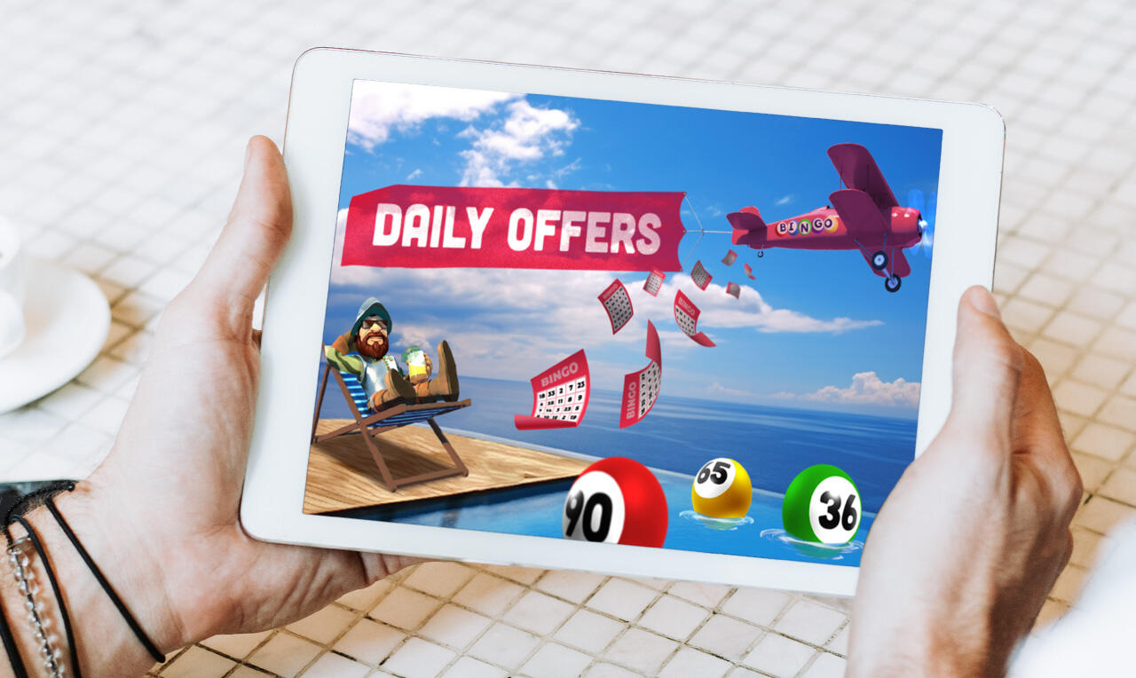 Bingo daily offers banner